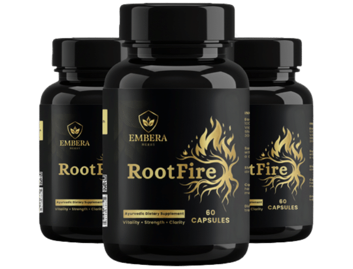 RootFire – Men’s Wellness Capsules | Embera Herbs (Pack of 3)